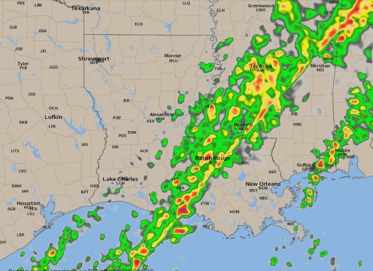 Winter storm map January 5, 2025