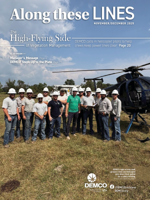 ROW crew with helicopter